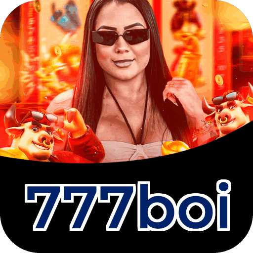 Interface do aplicativo 777boi mostrando jogos disponíveis no iOS e Android